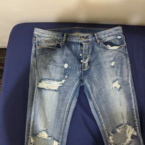 MNML Indigo Denim 34W X 32L